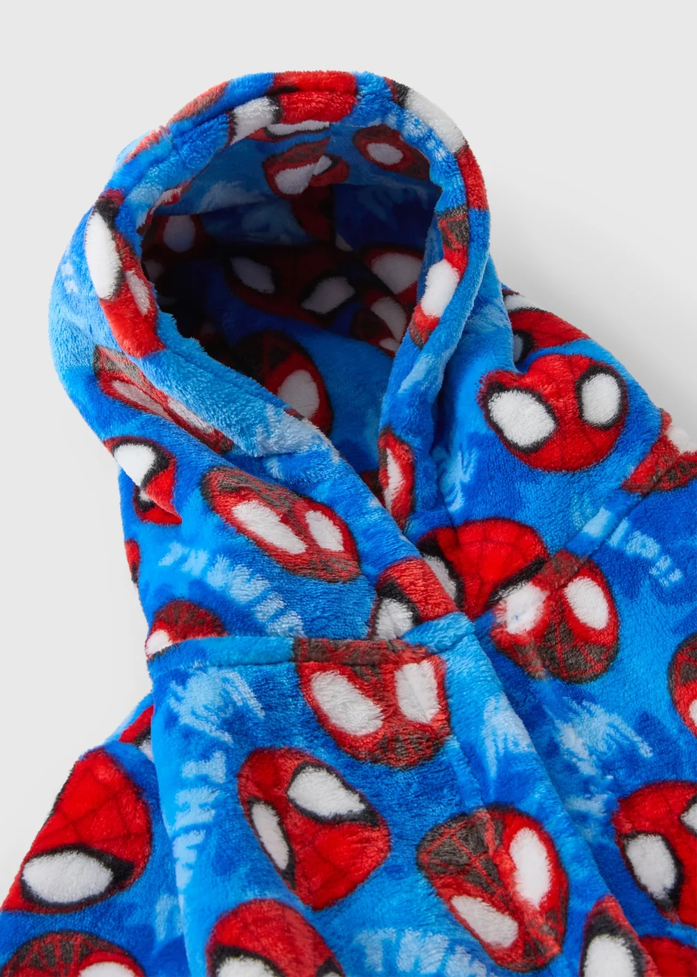 Marvel Kids Blue Spidey Dressing Gown (1-7yrs) - 1-1.5 Yrs Image 2