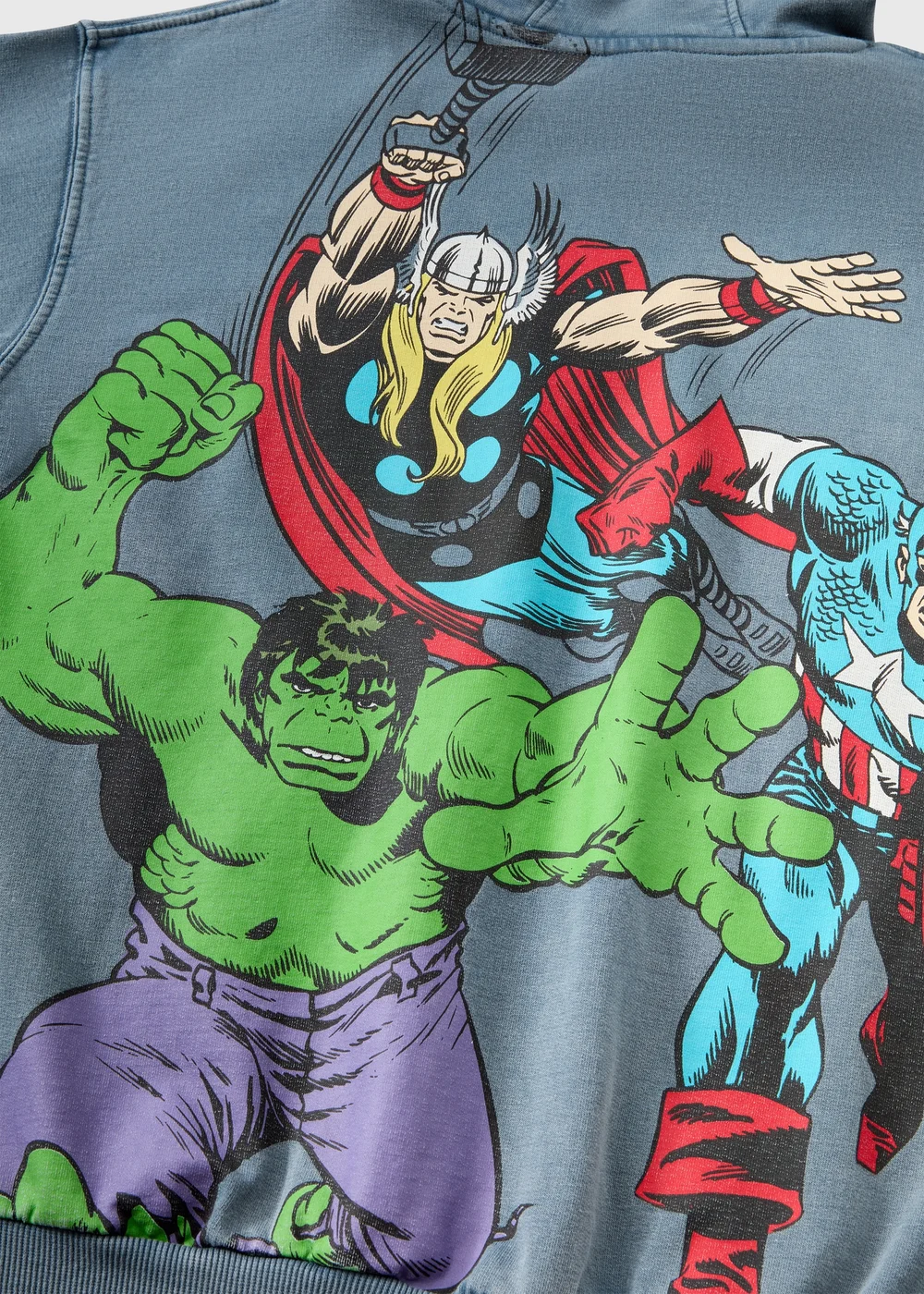 Marvel Boys Avengers Blue Hoodie (2-13 yrs) - 2-3 Yrs Image 2