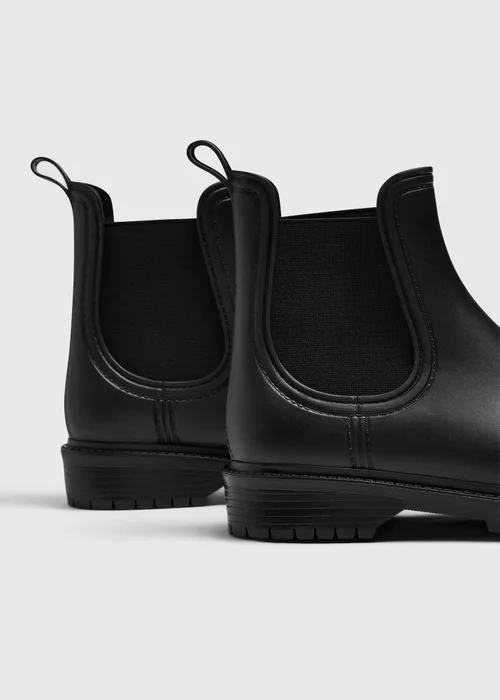 Black Chelsea Boot Wellies - 3 Image 2