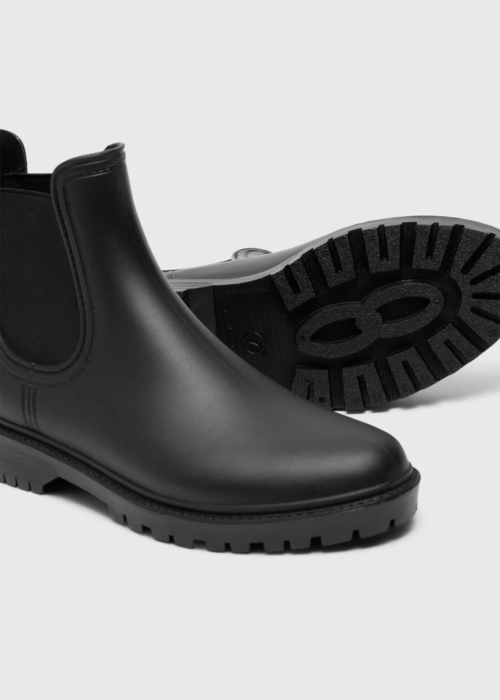 Black Chelsea Boot Wellies - 3 Image 3