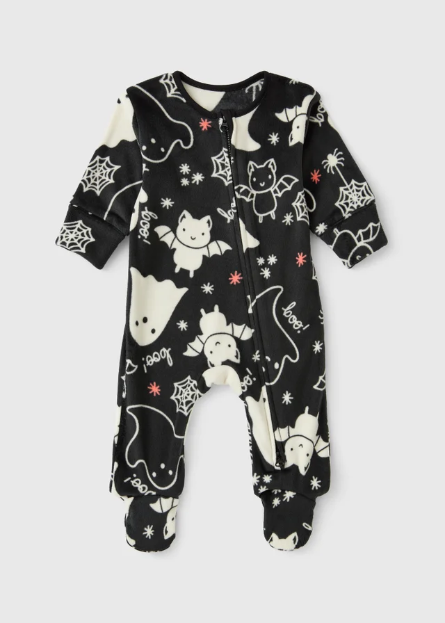Baby Black Halloween Onesie (Newborn-23 mnths)