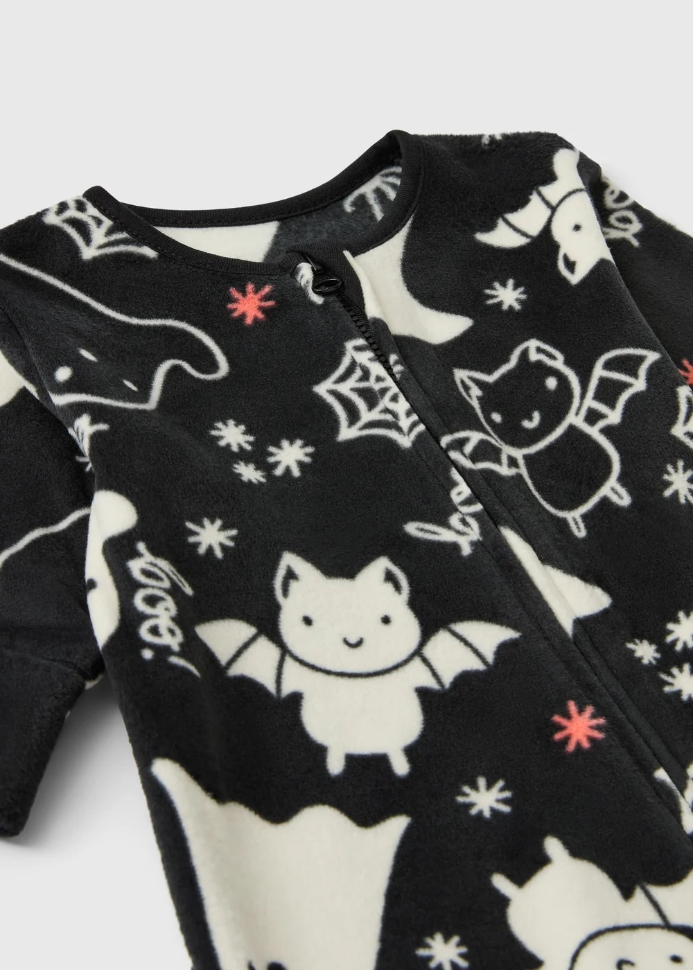 Baby Black Halloween Onesie (Newborn-23 mnths) - First Size Image 2