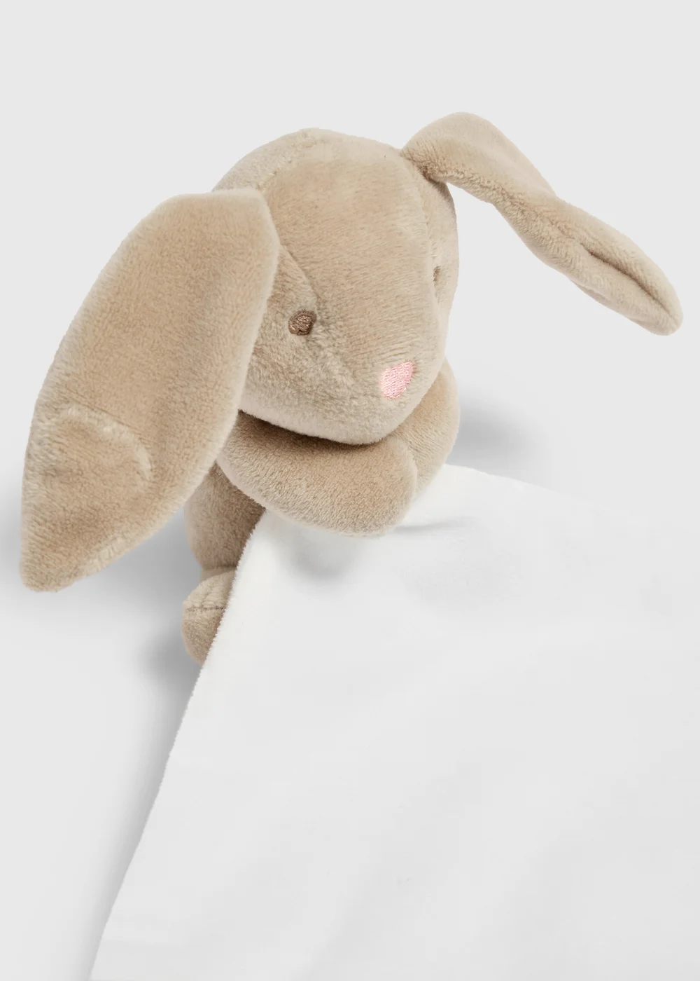 Baby Beige Bunny Comforter - One Size Image 2