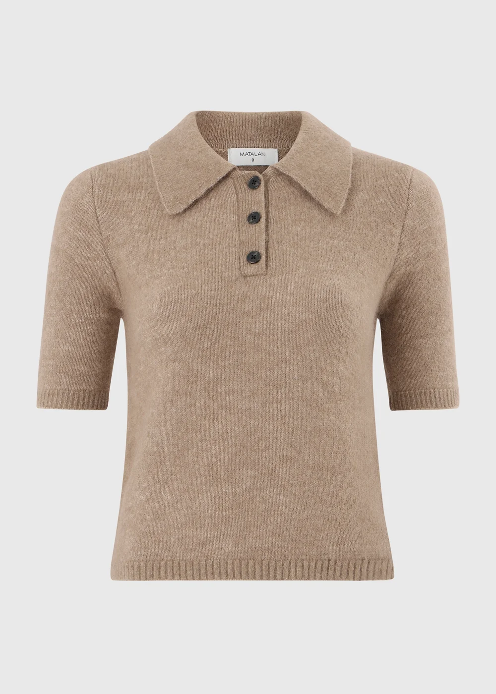 Oatmeal Collar T-Shirt Jumper - 8 Image 1