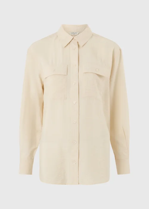 Cream Utility Shirt - 8 Image 4