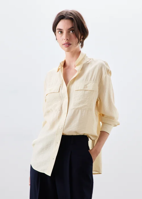 Cream Utility Shirt - 8 Image 1