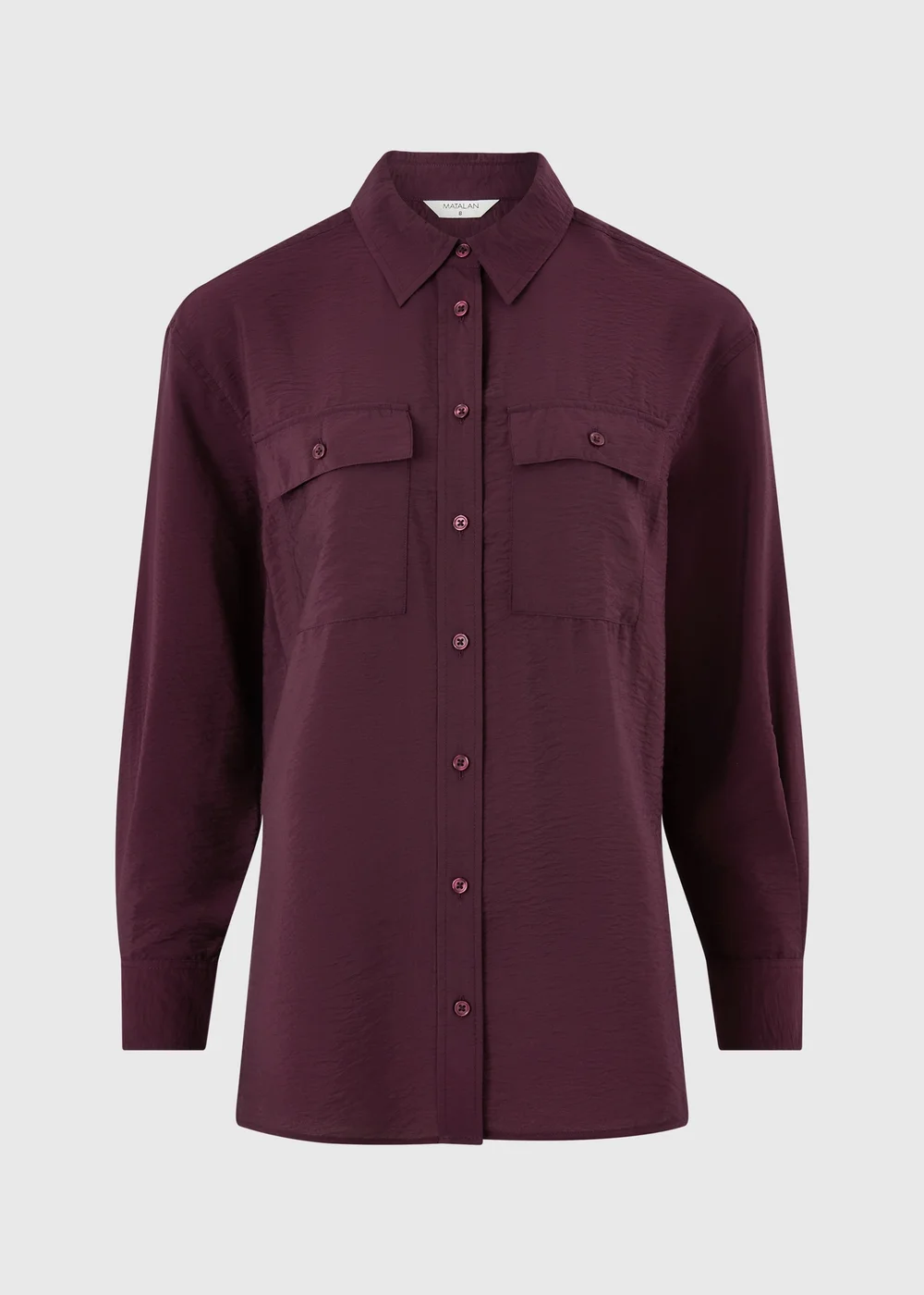 Wine Utility Pocket Shirt - 8 Image 4