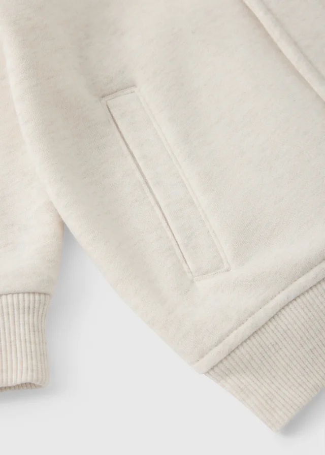 Boys Oatmeal Bomber & Jogging Bottom Set (1-8yrs)