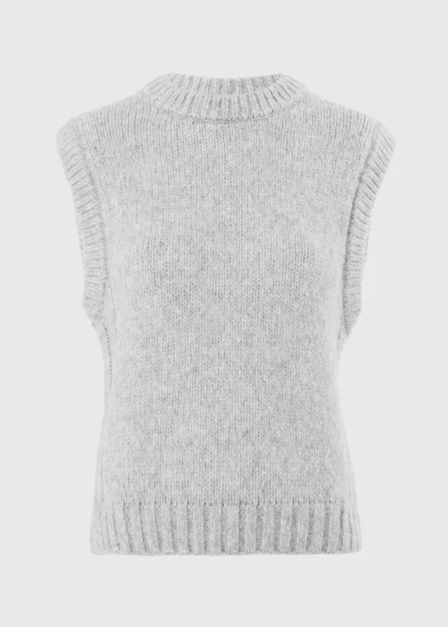 Grey Knitted Tank Top - XS Image 3