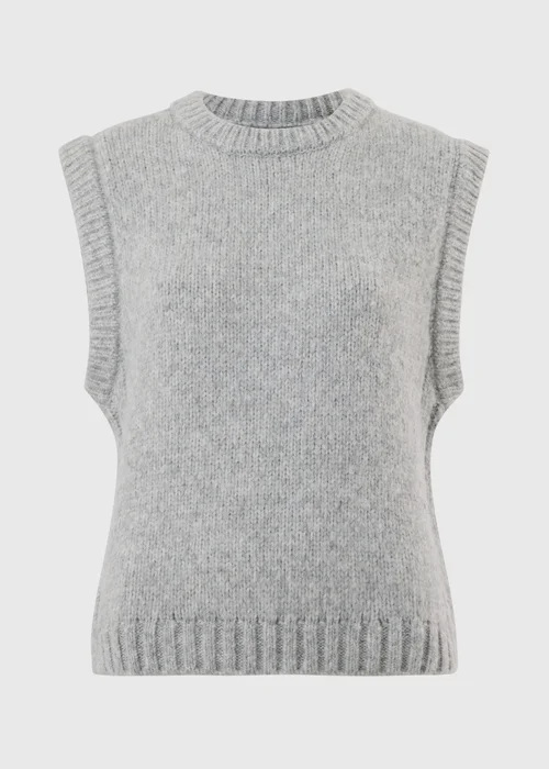 Grey Knitted Tank Top - XS Image 5