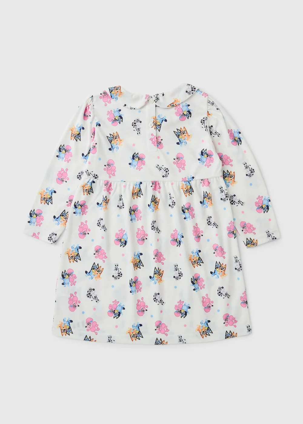 Bluey Girls Cream Collar Nightie (1-7yrs) - 1-1.5 Yrs Image 1