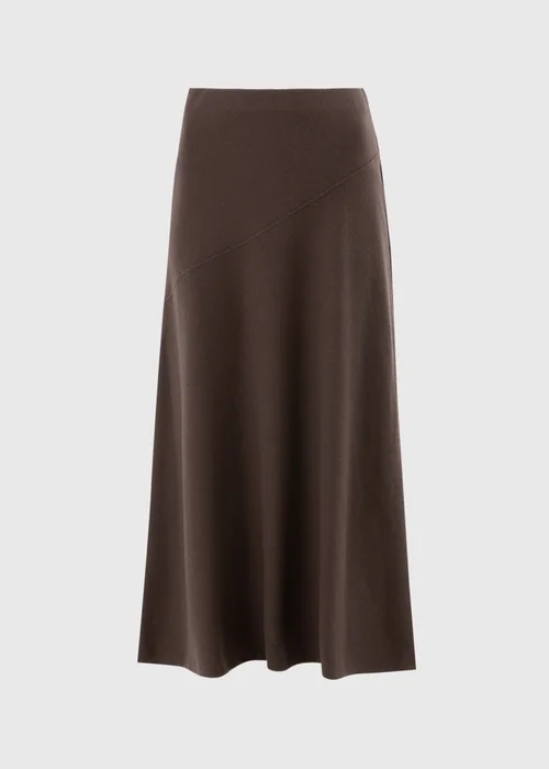 Chocolate Cosy Midaxi Co Ord Skirt - 8 Image 5