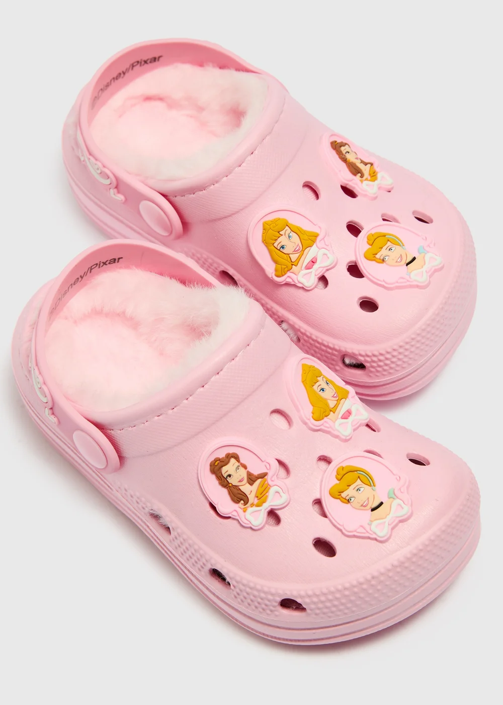 Kids Disney Princess Lined Clogs (Younger 4/5 - 12/13) - 6-7 Infants Image 2