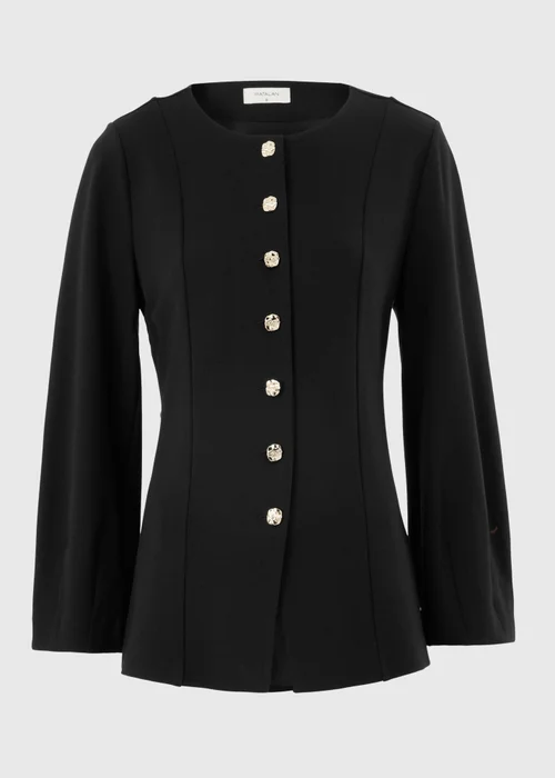 Black Fit & Flare Co Ord Jacket - 8 Image 5