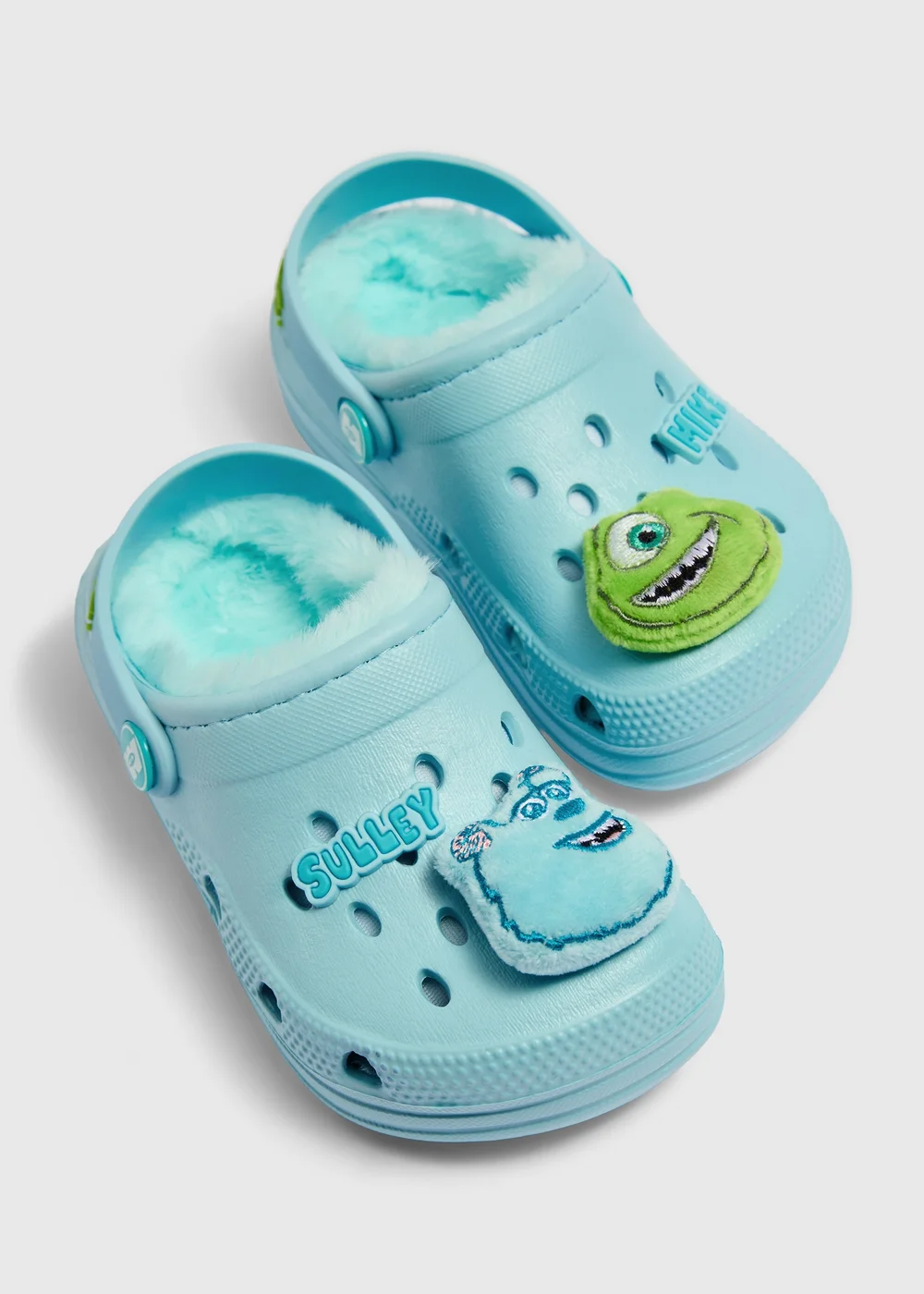 Boys Blue Monsters Inc Clogs (Younger 4/5 - Older 12/13) - 4-5 Infants Image 2
