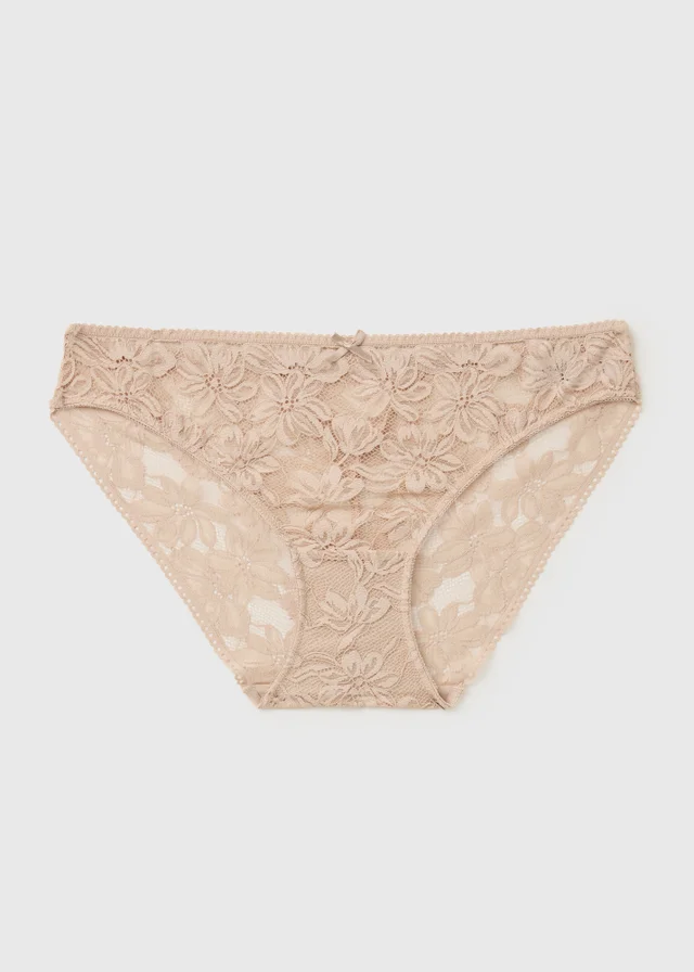 Nude Lace Mini Knickers