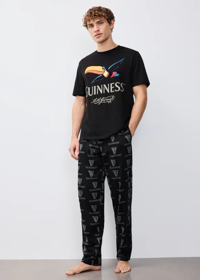 Guinness Black Long Pyjama Set