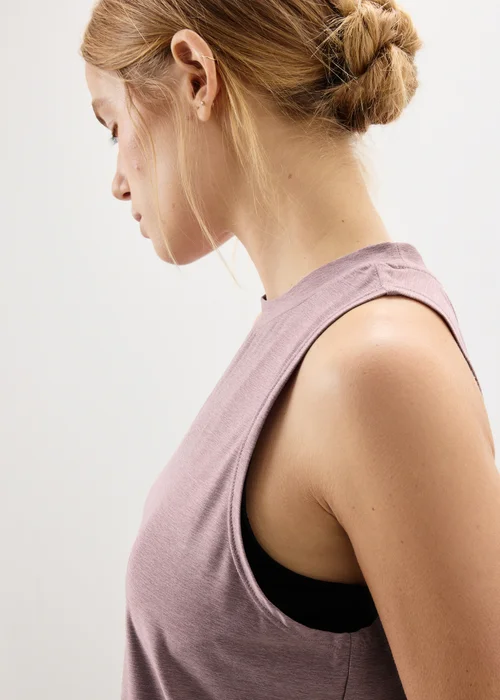 Souluxe Mauve Vest Top - XS Image 3