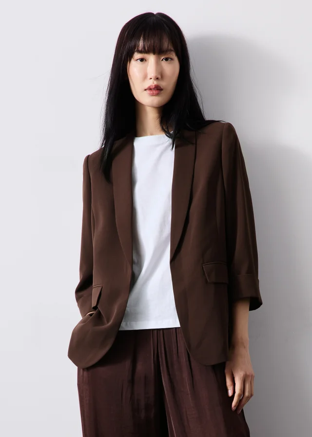 Chocolate Brown Blazer