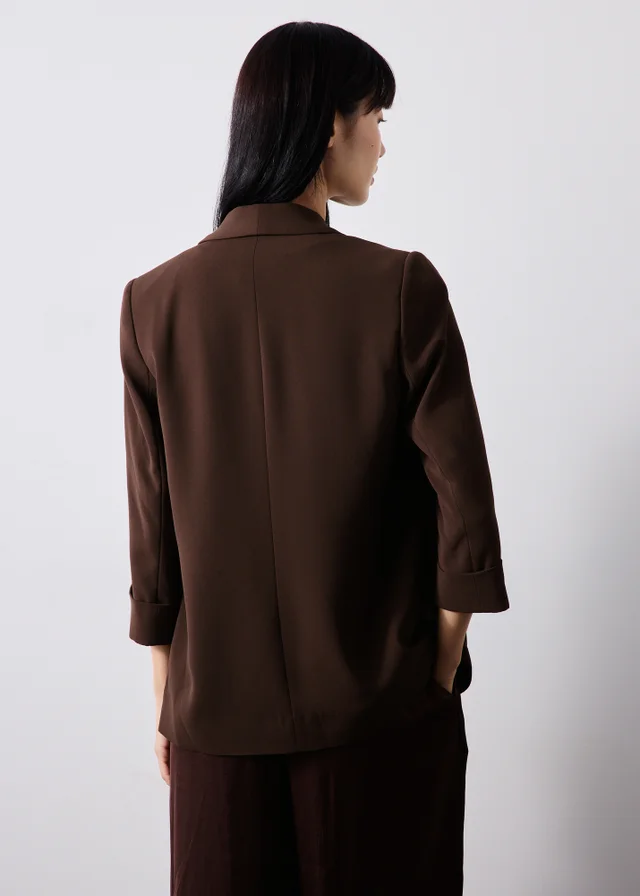 Chocolate Brown Blazer