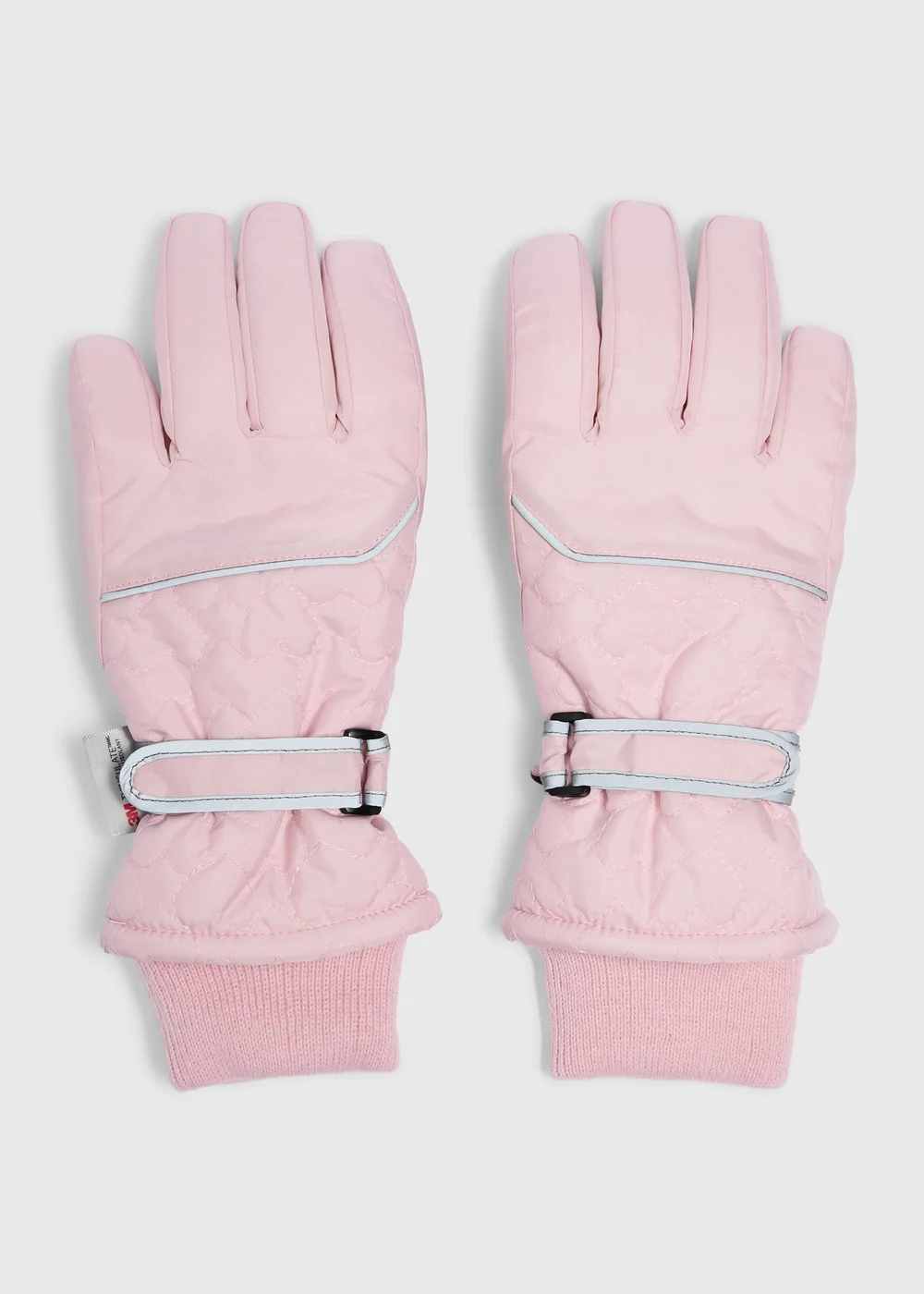 Girls Pink Thinsulate Ski Gloves (3-13 yrs) - 7-10 Yrs Image 1