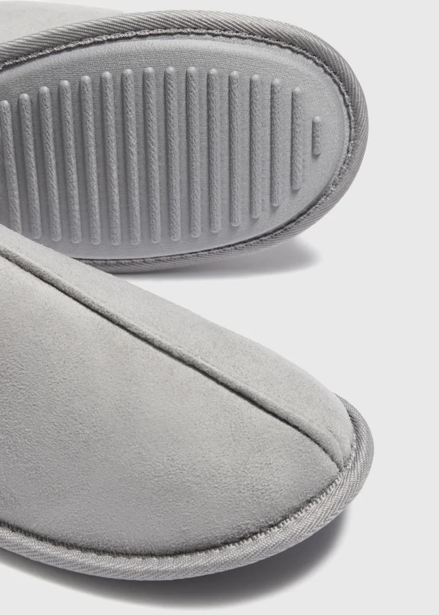 Grey Mule Snug Slipper