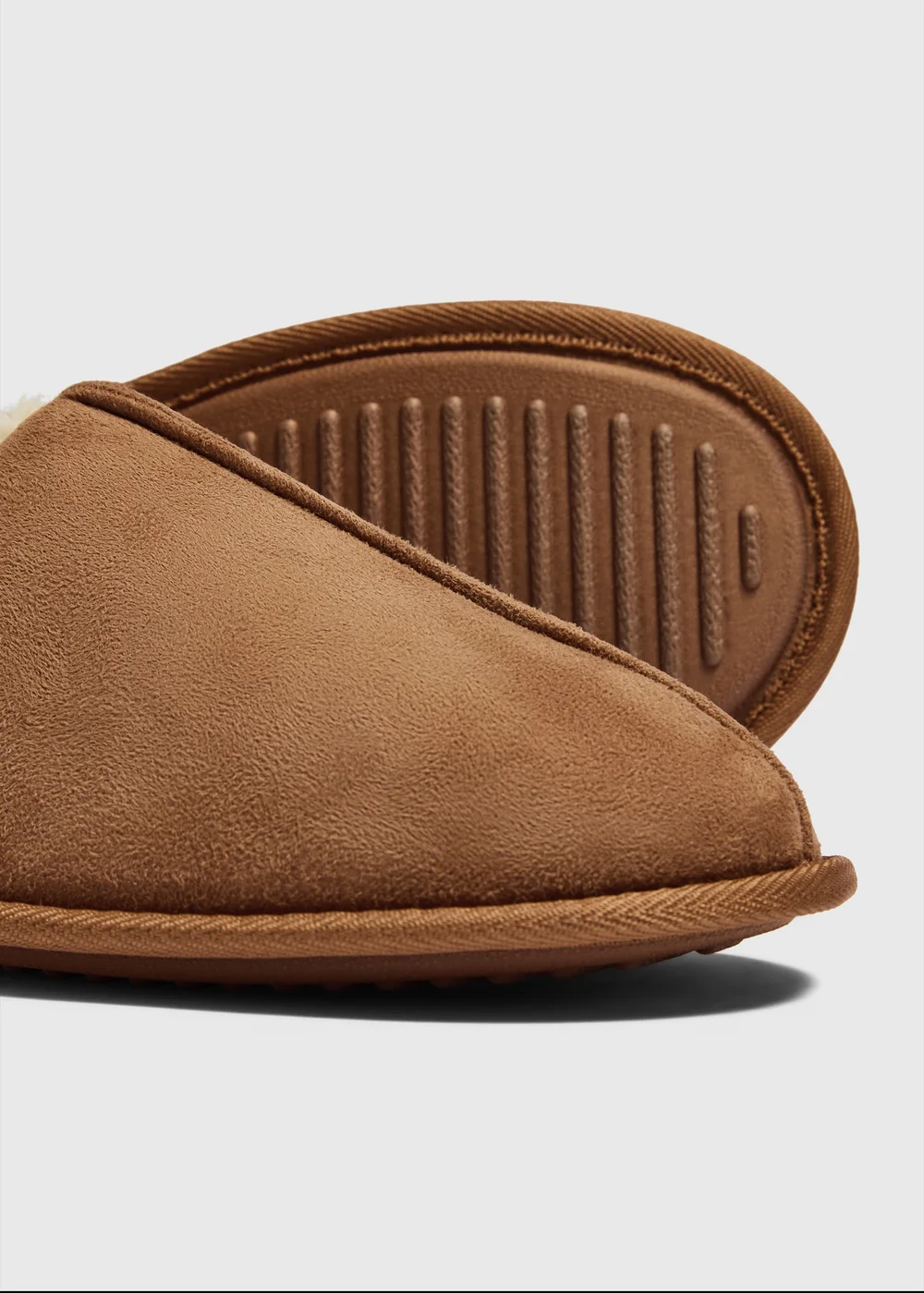 Tan Mule Slippers - 6 Image 2