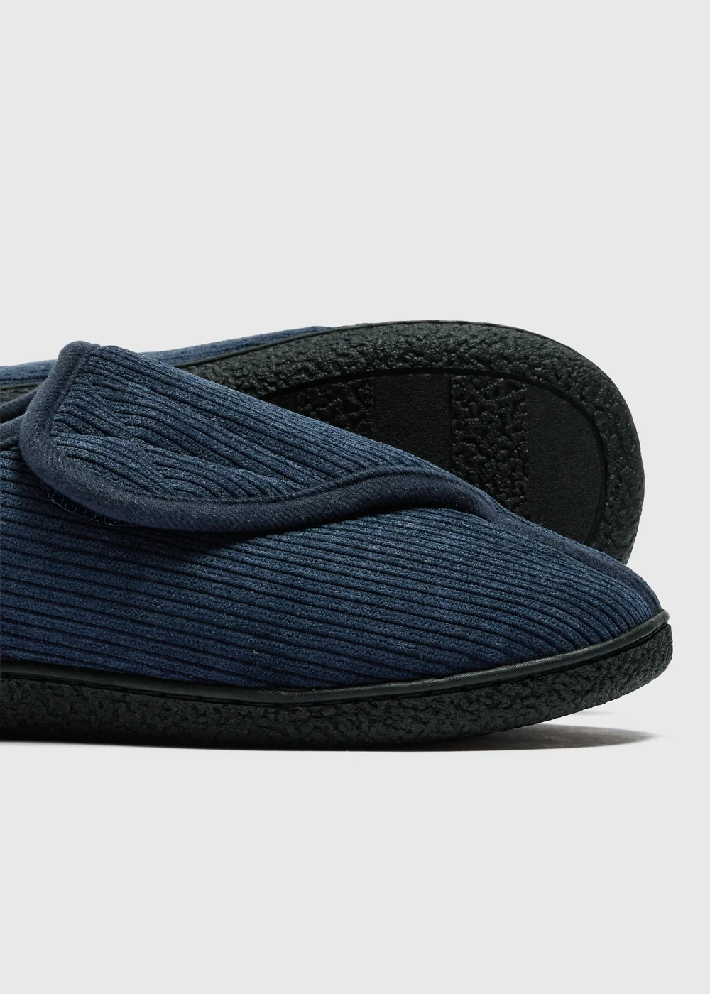 Navy Rip Tape Slippers - 6 Image 2