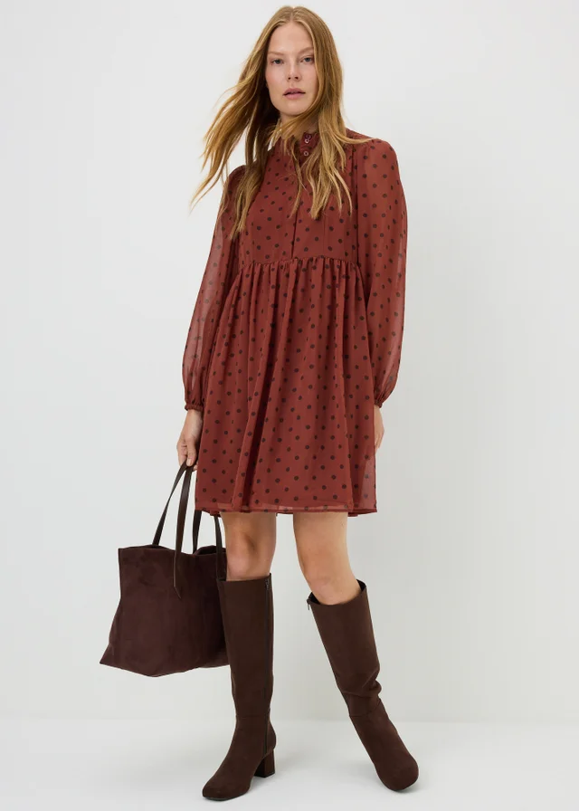 Ginger Spot Boho Mini Dress