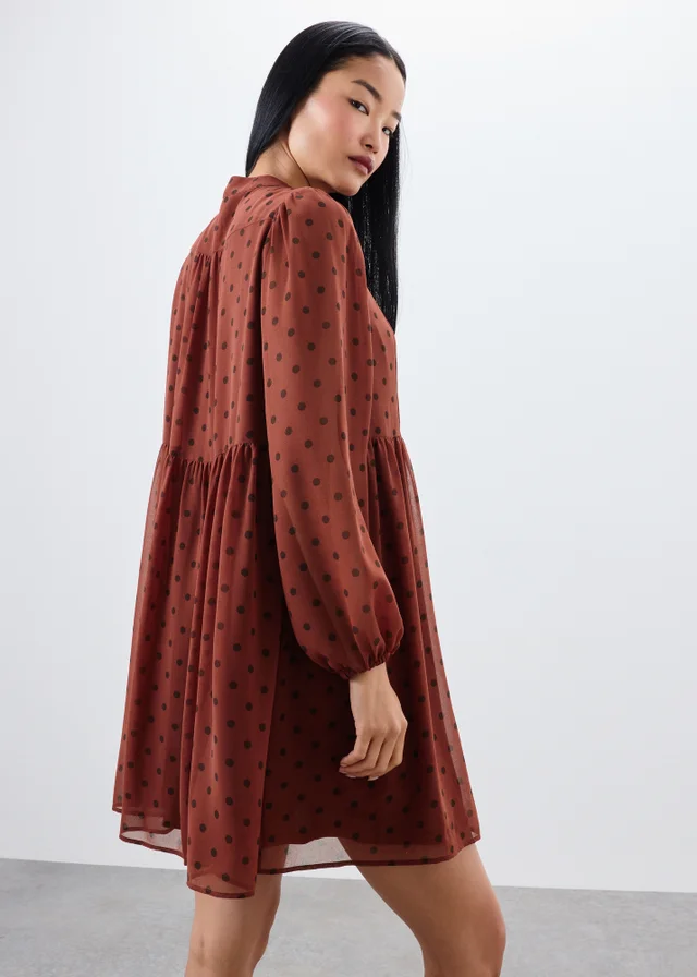 Ginger Spot Boho Mini Dress