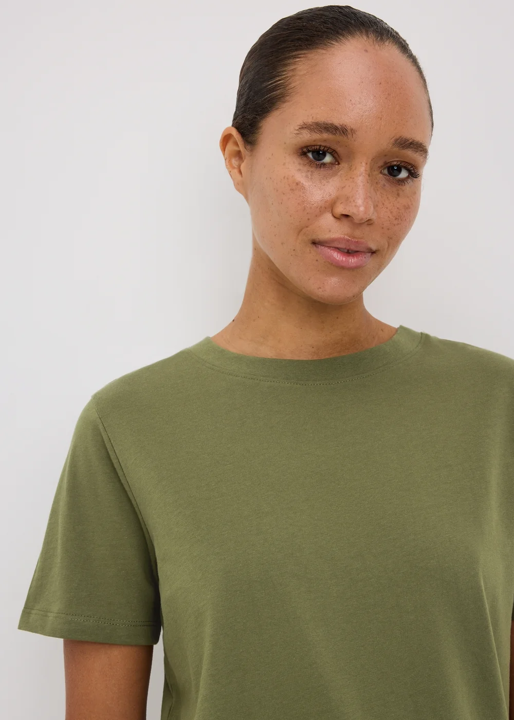 Khaki Classic T-Shirt - 8 Image 3