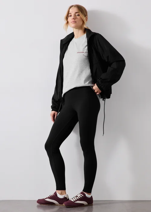Souluxe Grey Longline T-Shirt - S Image 4