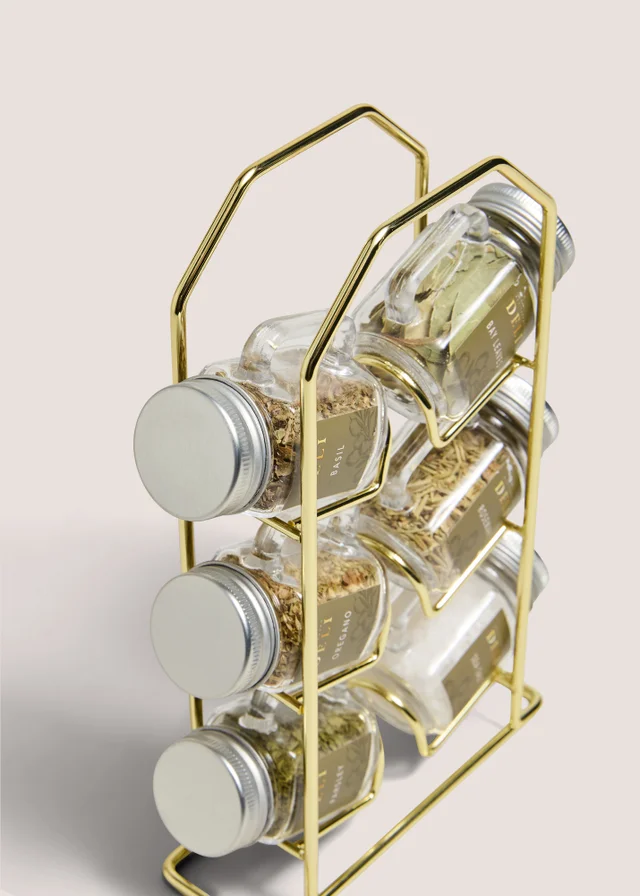 Gold Deli Italian Spice Rack