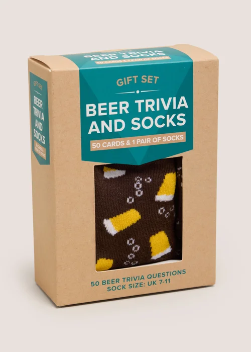 Beer Trivia & Socks Set Image 1