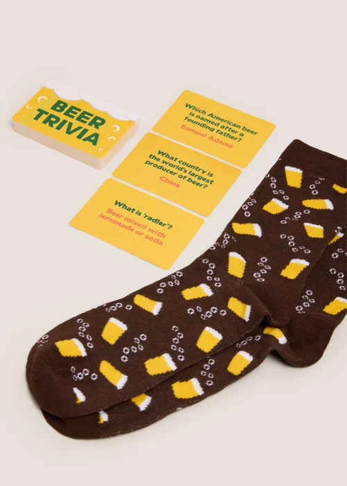 Beer Trivia & Socks Set Image 2
