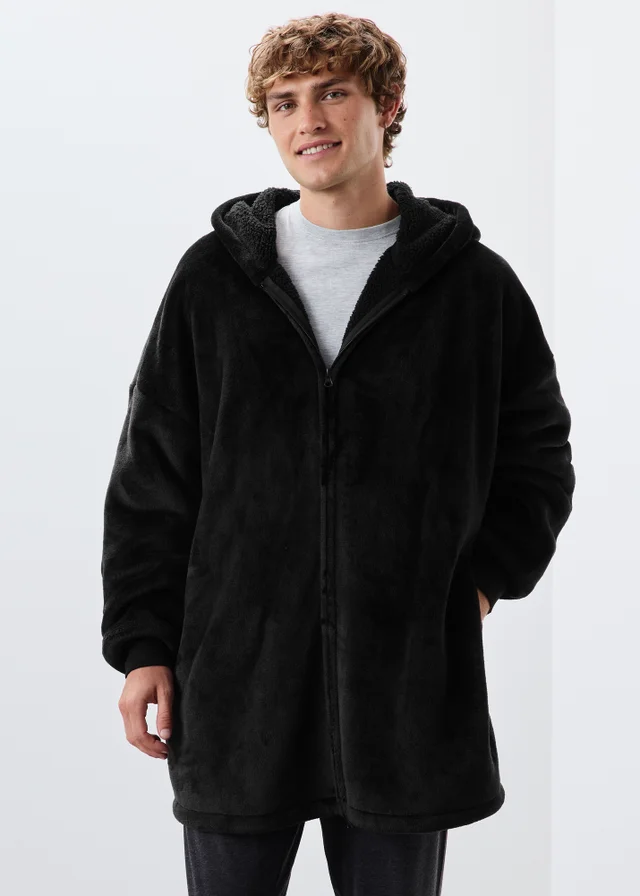 Black Hooded Snoodie