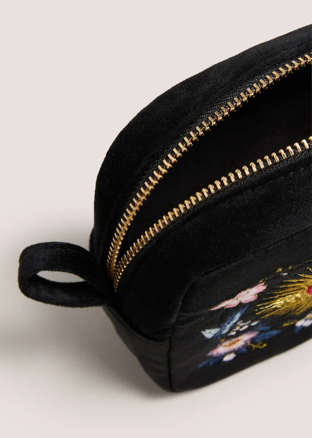 Black Small Decadence Makeup Bag