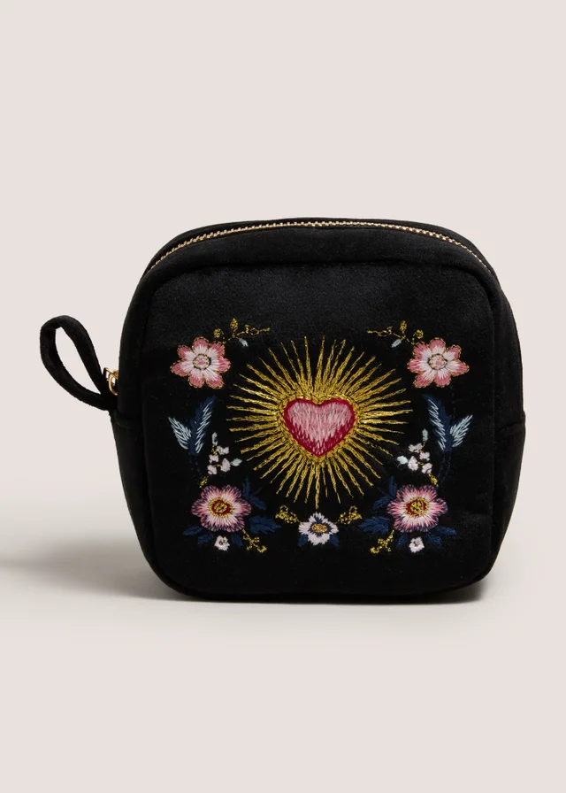 Black Small Decadence Makeup Bag
