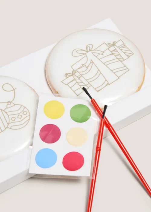 Christmas Patch Bear Paint Your Own Cookies Image 2