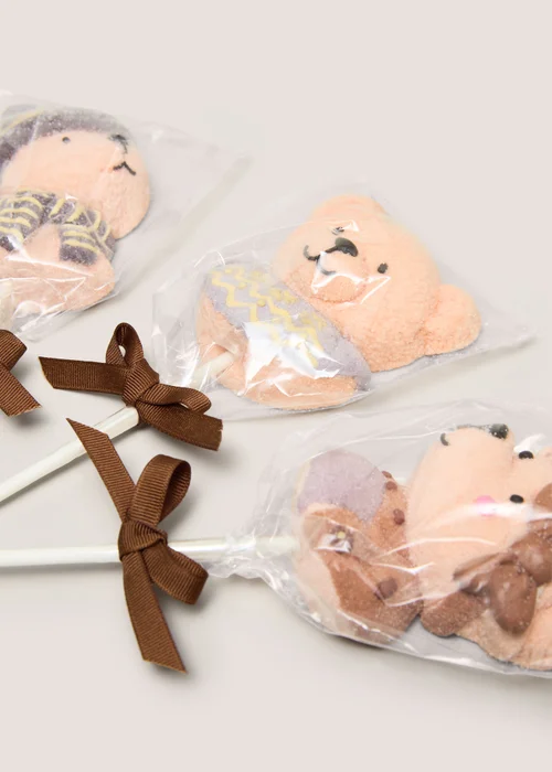 Christmas Patch Bear Marshmallow Lollies Image 2