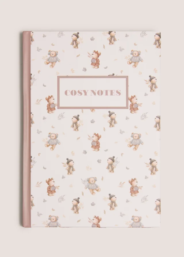 Brown Patch Bear Notebook