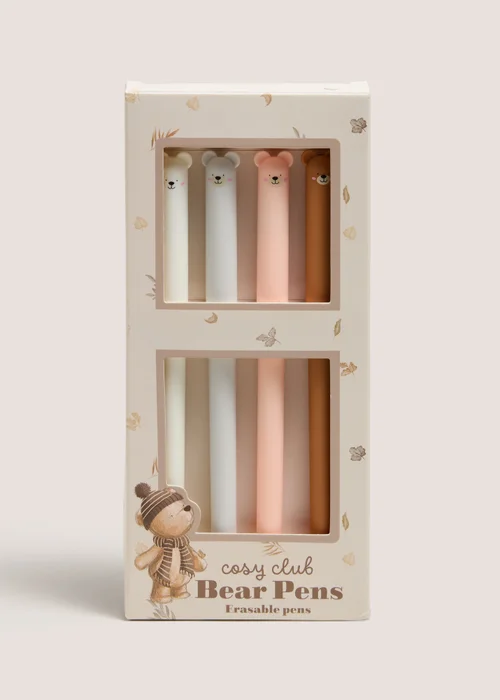 4 Pack Bear Pens Image 1