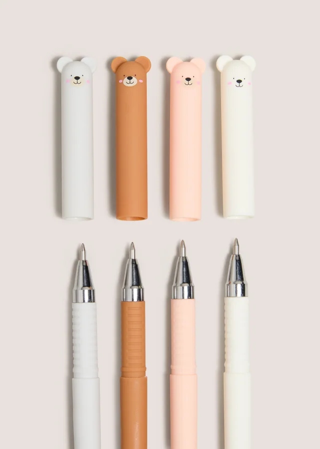 4 Pack Bear Pens