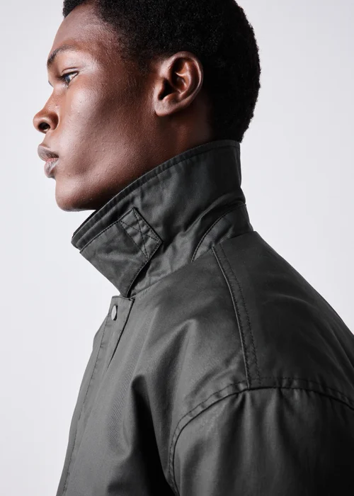 Black Wax Jacket - XS Image 4