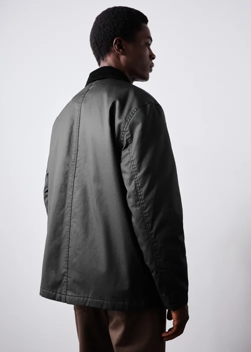 Black Wax Jacket - XS Image 3