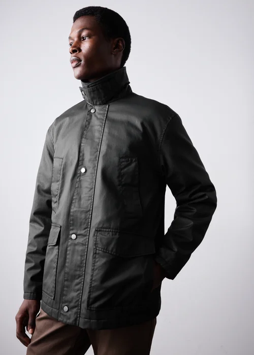 Black Wax Jacket - XS Image 1