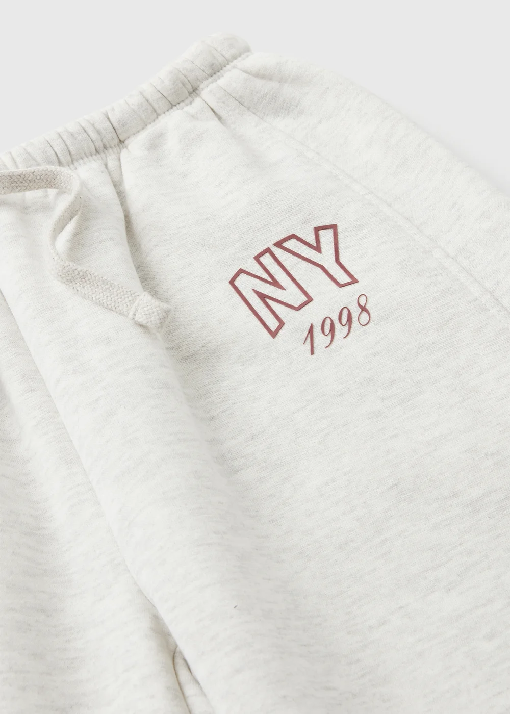 Girls Grey New York Co Ord Jogging Bottoms (7-15 Yrs) - 7 Yrs Image 2
