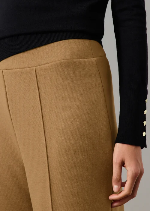 Camel Ponte Wide Leg Trousers - 8/L29 Image 3