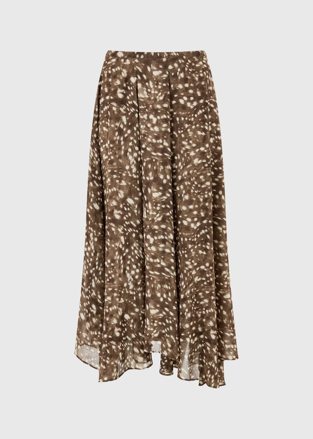 Brown Animal Print Co Ord Skirt - 8 Image 3