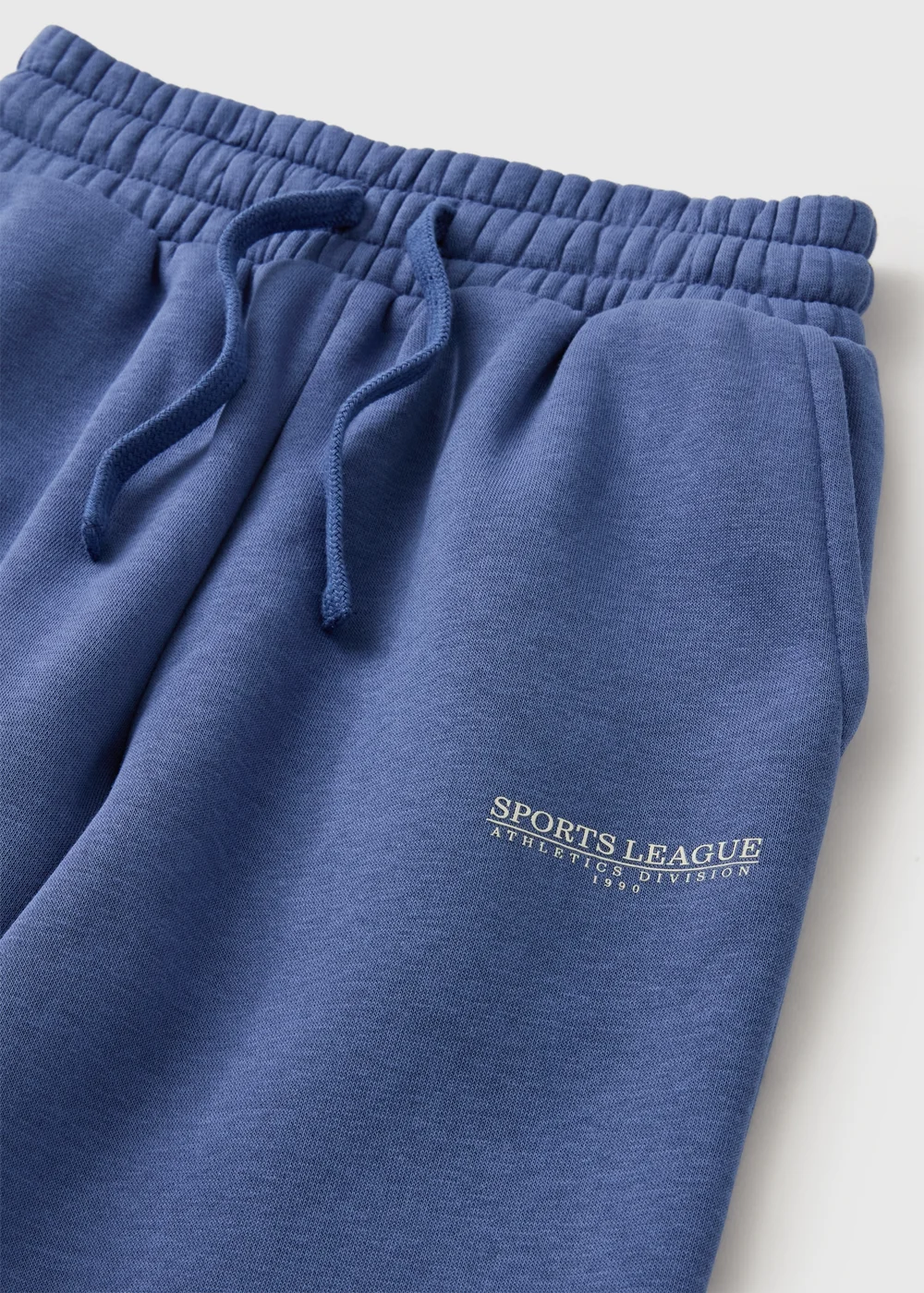 Girls Blue Wide Leg Co Ord Jogging Bottoms (7-15yrs) - 7 Yrs Image 2